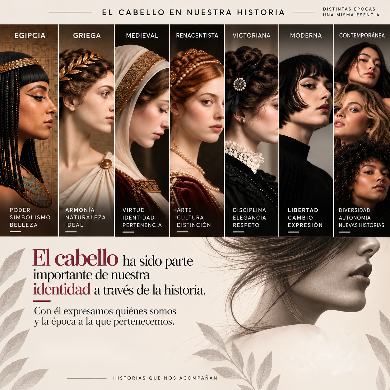 El cabello en nuestra historia